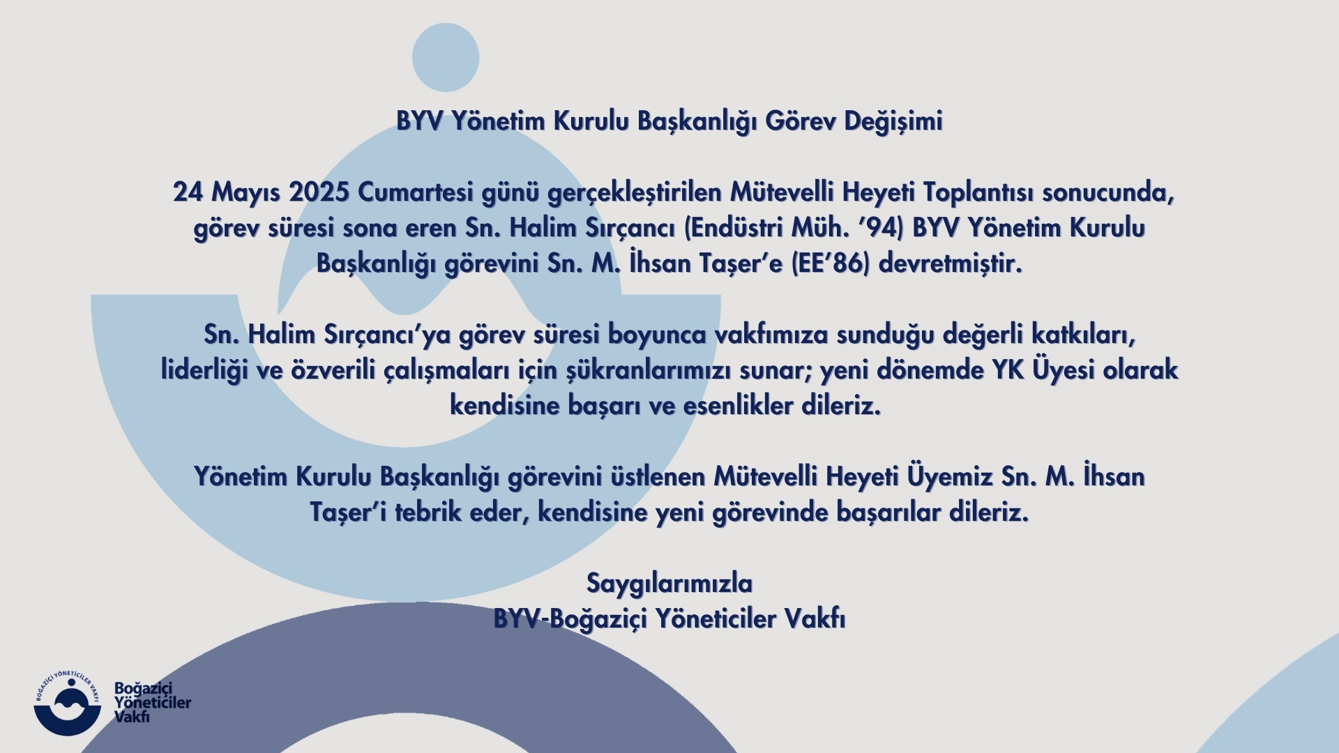 BYV BAŞKAN DEĞİŞİKLİĞİ (Sunum)